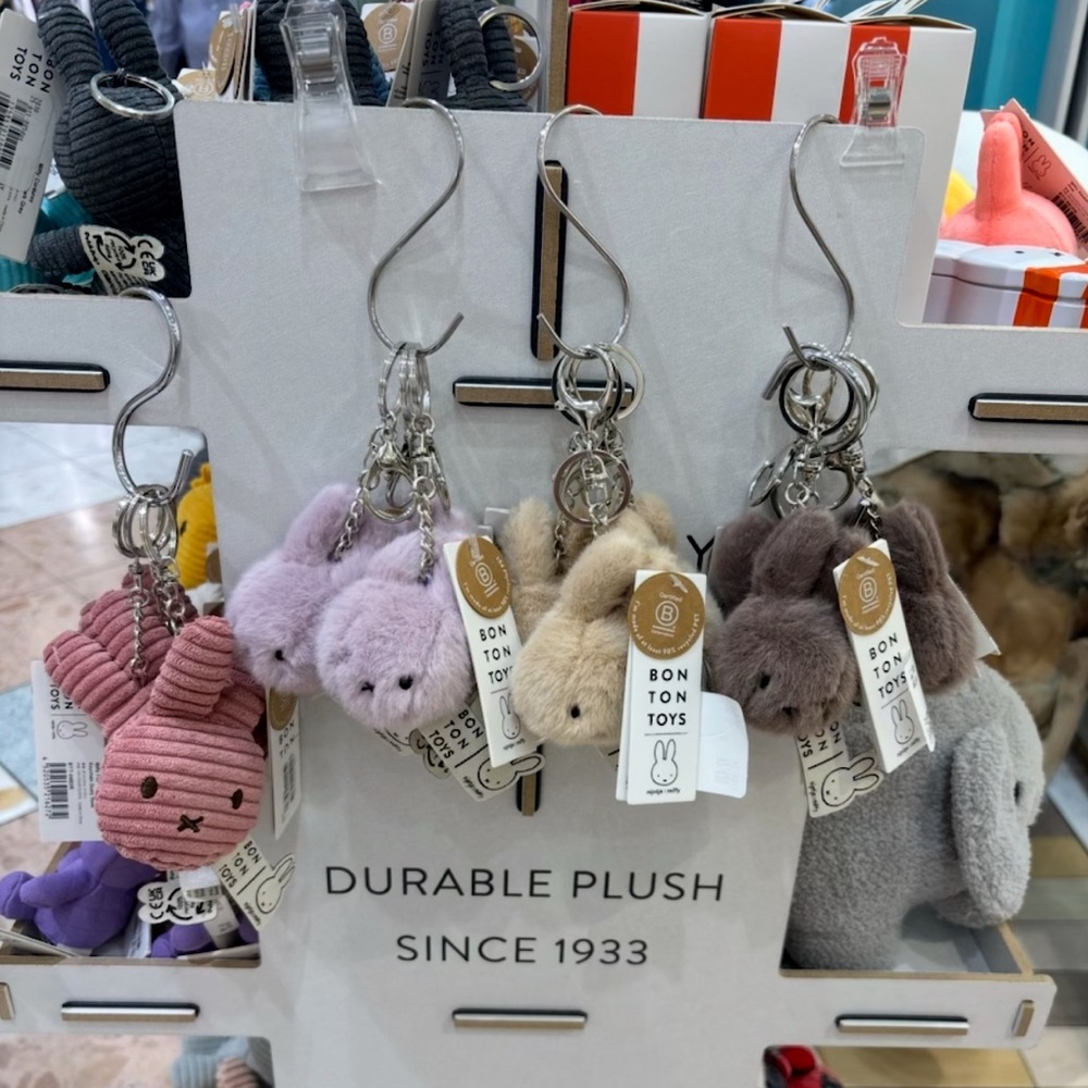 Miffy๐ฐ๐Fluffy Lavender Keychain - Picture 5 of 6